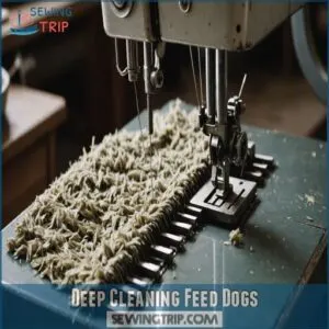 Deep Cleaning Feed Dogs