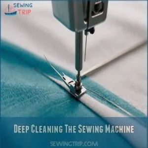 Deep Cleaning The Sewing Machine