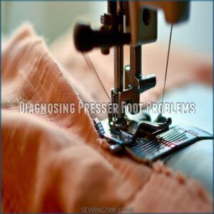 Diagnosing Presser Foot Problems Diagnosing Presser Foot Problems