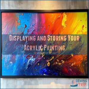 Displaying and Storing Your Acrylic Painting