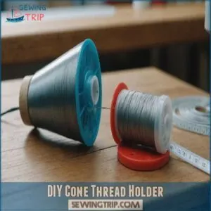 DIY Cone Thread Holder