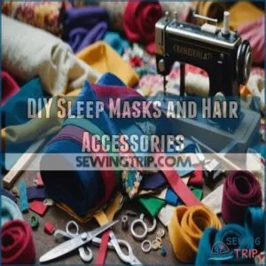 DIY Sleep Masks and Hair Accessories