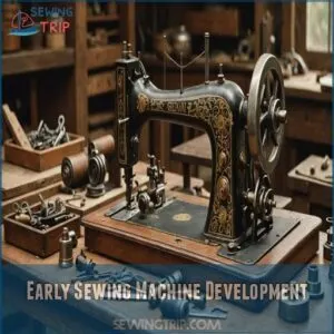 Early Sewing Machine Development