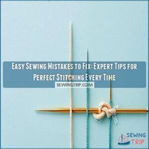 easy sewing mistakes to fix easy sewing mistakes to fix