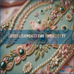 Embellishments and Embroidery