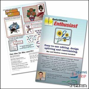 Home Embroidery Software Systems: Top 7 Picks for Perfect Digital Designs 2024 2 Embrilliance Enthusiast Embroidery Software for