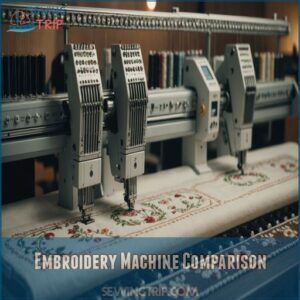 Embroidery Machine Comparison Embroidery Machine Comparison