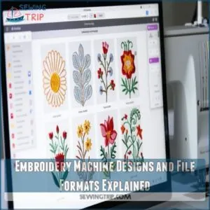 Embroidery Machine Designs and File Formats Explained