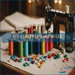 Embroidery Tips and Tricks