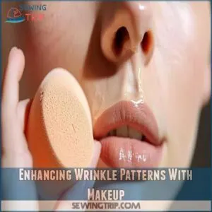 Enhancing Wrinkle Patterns With Makeup