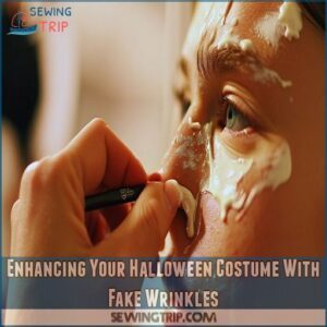 Enhancing Your Halloween Costume With Fake Wrinkles