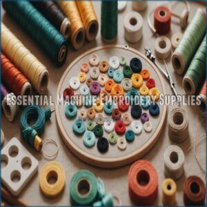 Essential Machine Embroidery Supplies Essential Machine Embroidery Supplies