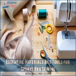 Essential Materials and Tools for Sports Bra Sewing