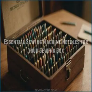 Essential Sewing Machine Needles for Your Sewing Box