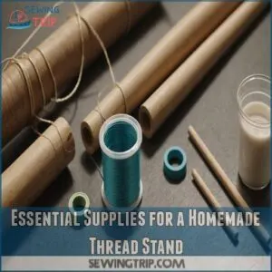 Essential Supplies for a Homemade Thread Stand