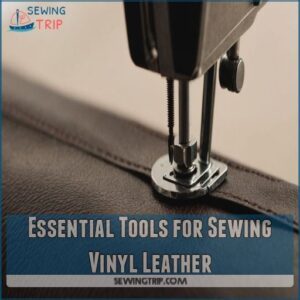 Essential Tools for Sewing Vinyl Leather