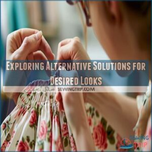 Exploring Alternative Solutions for Desired Looks