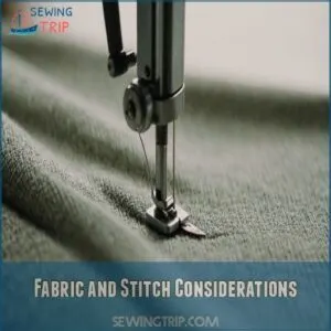 Fabric and Stitch Considerations