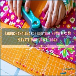 fabric handling for quilting