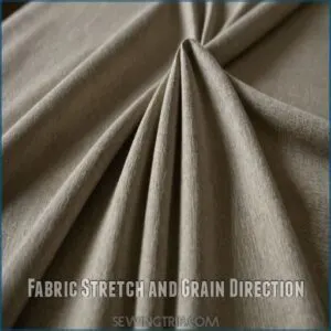 Fabric Stretch and Grain Direction