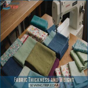 Fabric Thickness and Weight Fabric Thickness and Weight