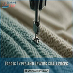 Fabric Types and Sewing Challenges