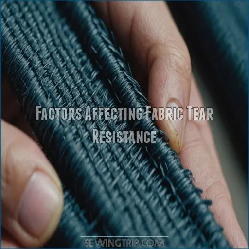 Factors Affecting Fabric Tear Resistance