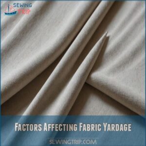 Factors Affecting Fabric Yardage