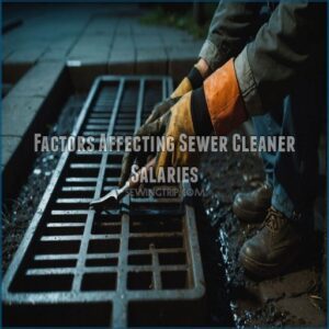 Factors Affecting Sewer Cleaner Salaries