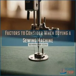 Factors to Consider When Buying a Sewing Machine