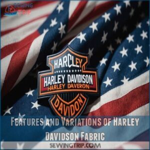 Features and Variations of Harley Davidson Fabric