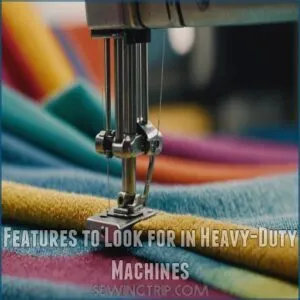 Features to Look for in Heavy-Duty Machines