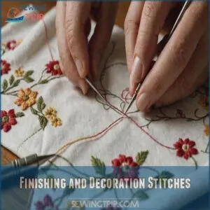 Finishing and Decoration Stitches