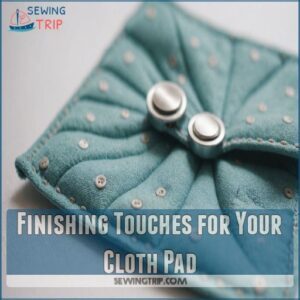 Finishing Touches for Your Cloth Pad