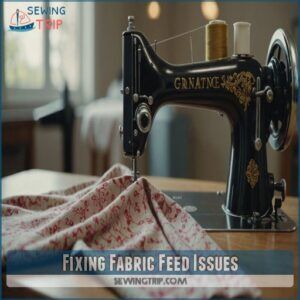 Fixing Fabric Feed Issues Fixing Fabric Feed Issues
