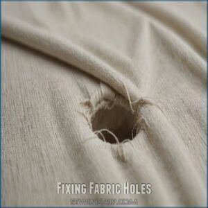 Fixing Fabric Holes