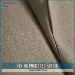 Fixing Puckered Fabric