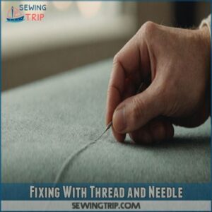 Fixing With Thread and Needle