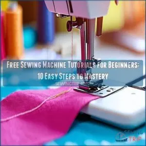 free sewing machine tutorials for beginners