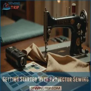 Getting Started With Projector Sewing