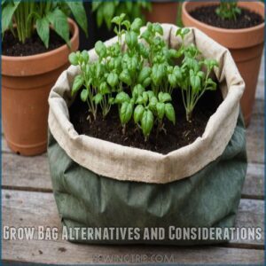 Grow Bag Alternatives and Considerations