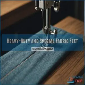 Heavy-Duty and Special Fabric Feet