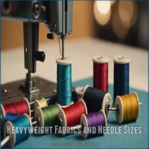 Heavyweight Fabrics and Needle Sizes