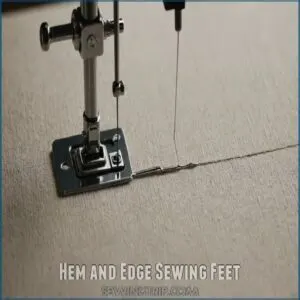 Hem and Edge Sewing Feet