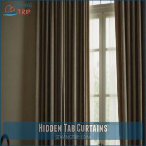 Hidden Tab Curtains