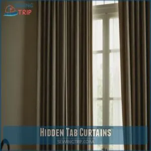 Hidden Tab Curtains