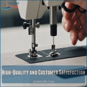 High-Quality and Customer Satisfaction