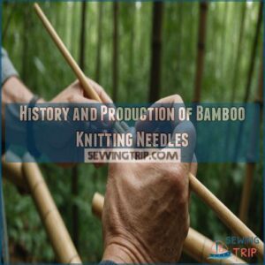 History and Production of Bamboo Knitting Needles