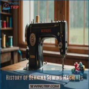 History of Bernina Sewing Machines