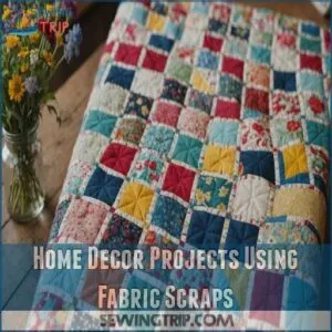 Home Decor Projects Using Fabric Scraps